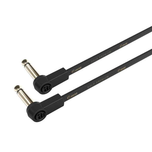 4 STAR IRR 0045 FLM Pedalboard Patchkabel | Adam Hall® Winkelklinke TS | 0,45 m
